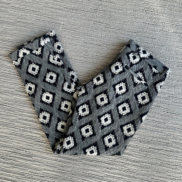 MONOCROM FLAT Unique Ikat Cuff Trim Pant Sz 27 NWT - Picture 4 of 4
